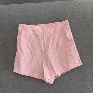 Gingham shorts